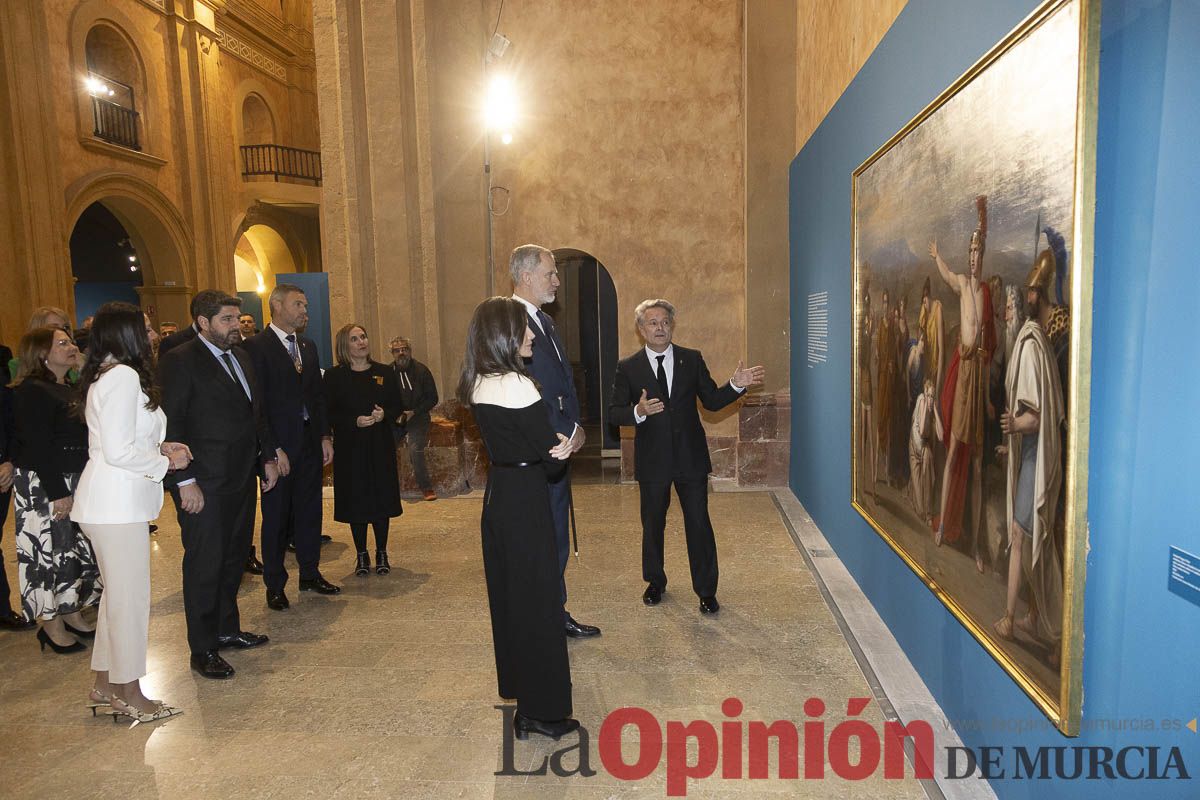 #Fotos Visita de los reyes de España a Caravaca (exposición Rafael Tegeo)