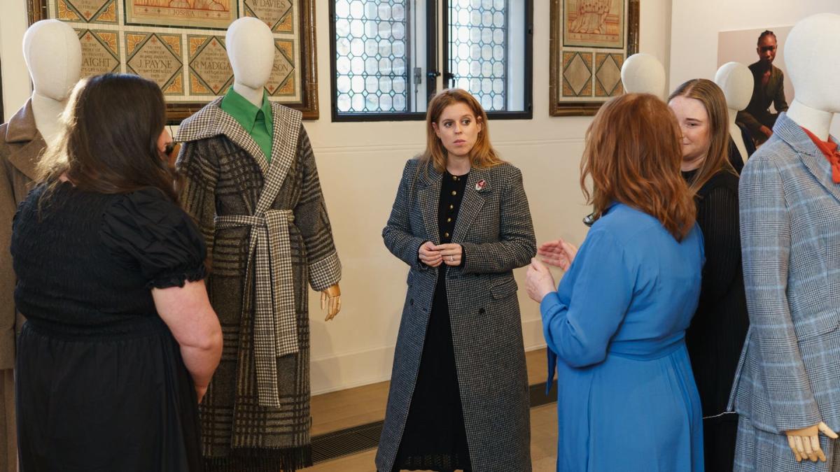Princess Beatrice Steps Out in Stylish Winter Coat to Visit King Charles's Foundation