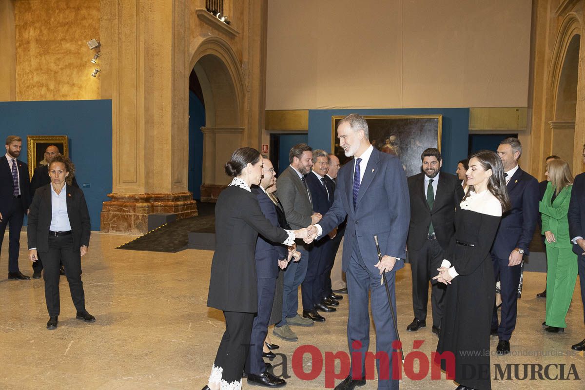 #Fotos Visita de los reyes de España a Caravaca (exposición Rafael Tegeo)