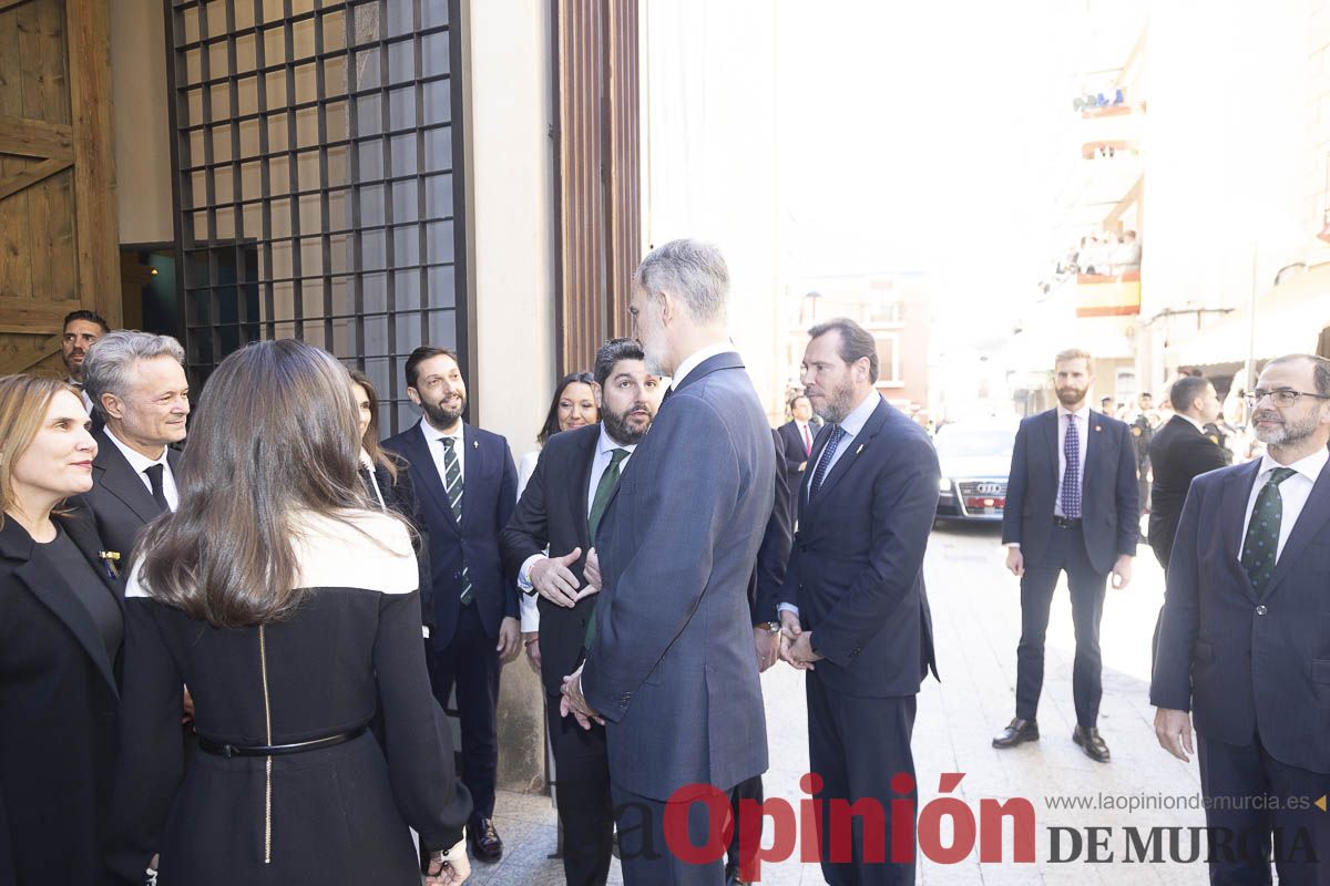 #Fotos Visita de los reyes de España a Caravaca (exposición Rafael Tegeo)