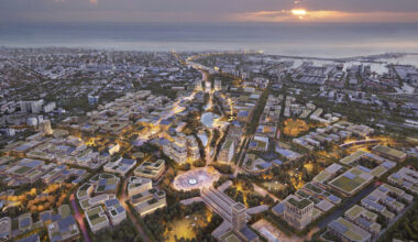Foster + Partners designs 38ha Romania masterplan on former contaminated land