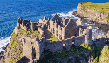 Dunluce Castle, Northern Ireland.