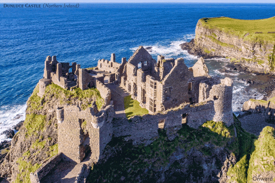 Dunluce Castle, Northern Ireland.