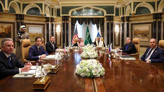 US, Russian officials hold talks in Saudi Arabia to end Ukraine war