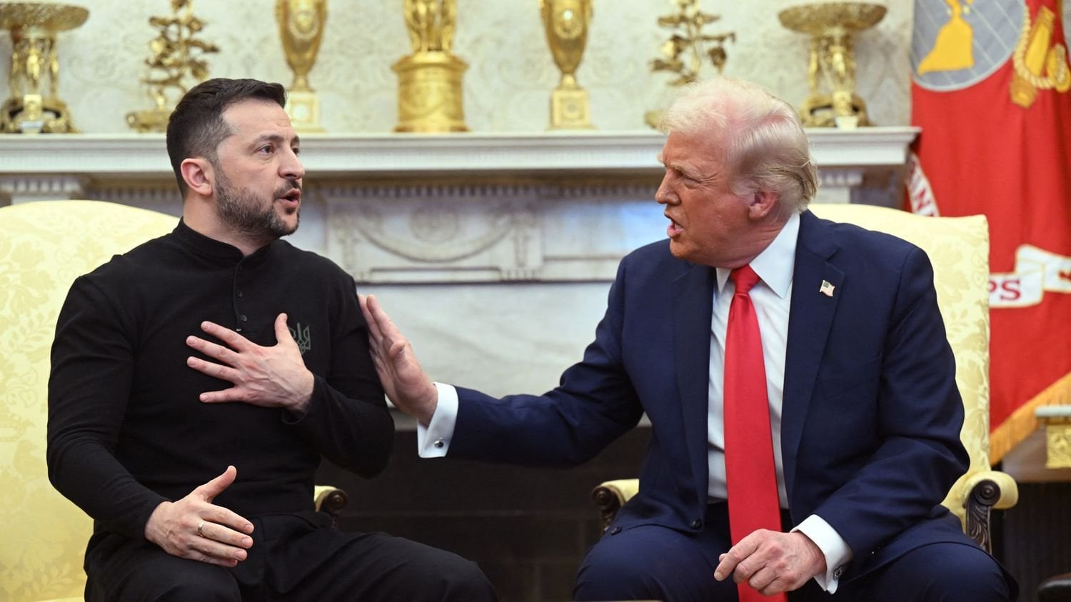 VIDEO. Guerre en Ukraine : revivez l'échange particulièrement virulent entre Donald Trump et Volodymyr Zelensky à la Maison Blanche