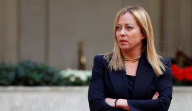 Italian Prime Minister Giorgia Meloni