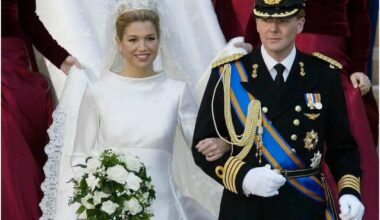 Throwback: The Wedding of Prince Willem-Alexander and Máxima Zorreguieta Cerruti on This Day in 2002