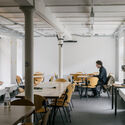 Greenpeace Belgium HQ / archipelago - Interior Photography, Dining room, Chair