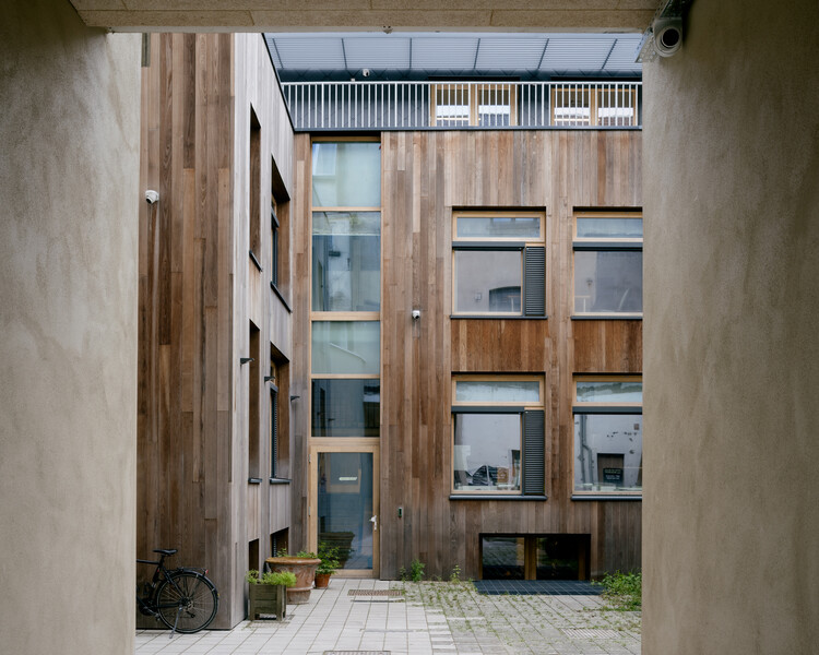 Greenpeace Belgium HQ / archipelago - Interior Photography, Wood