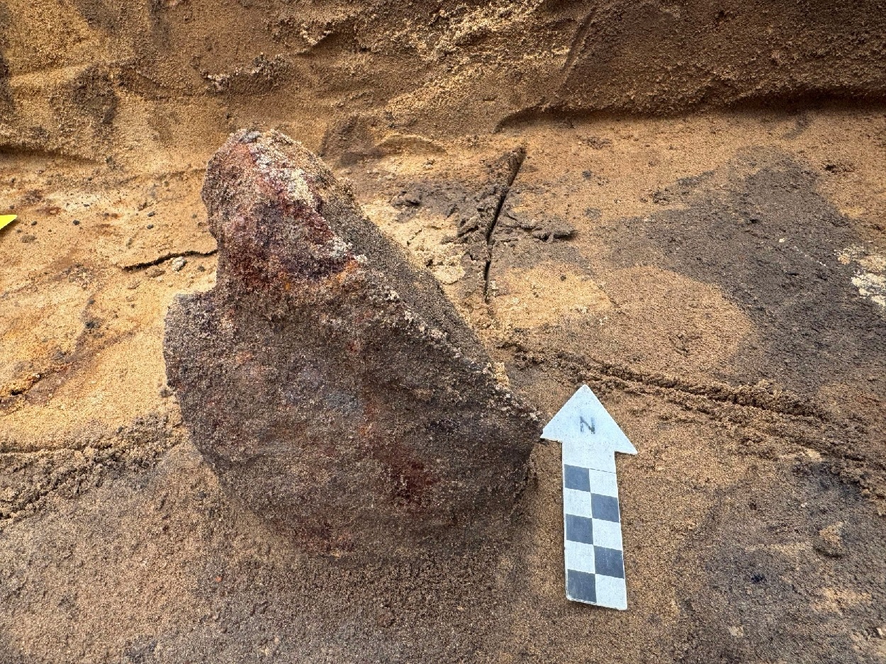 Roman helmet discovered in Denmark