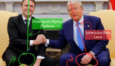 Alpha Macron vs Beta Trump