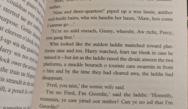 Harry Potter in Scots is a trip