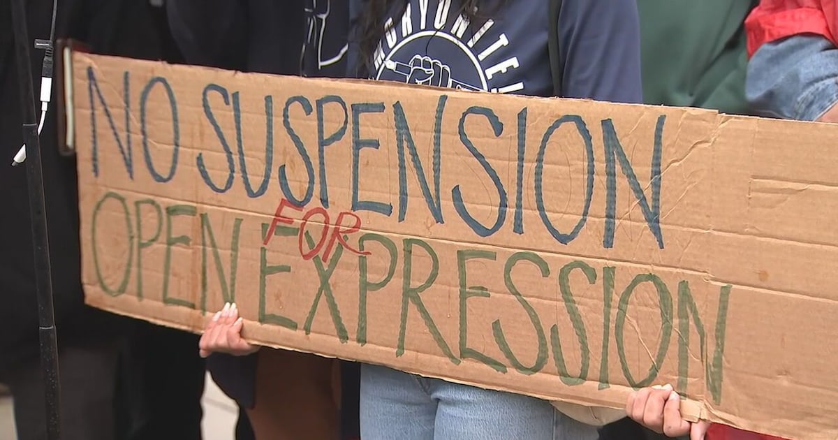 Emory student fights for class reinstatement after suspension for Israel-Gaza protests – WSB-TV Channel 2