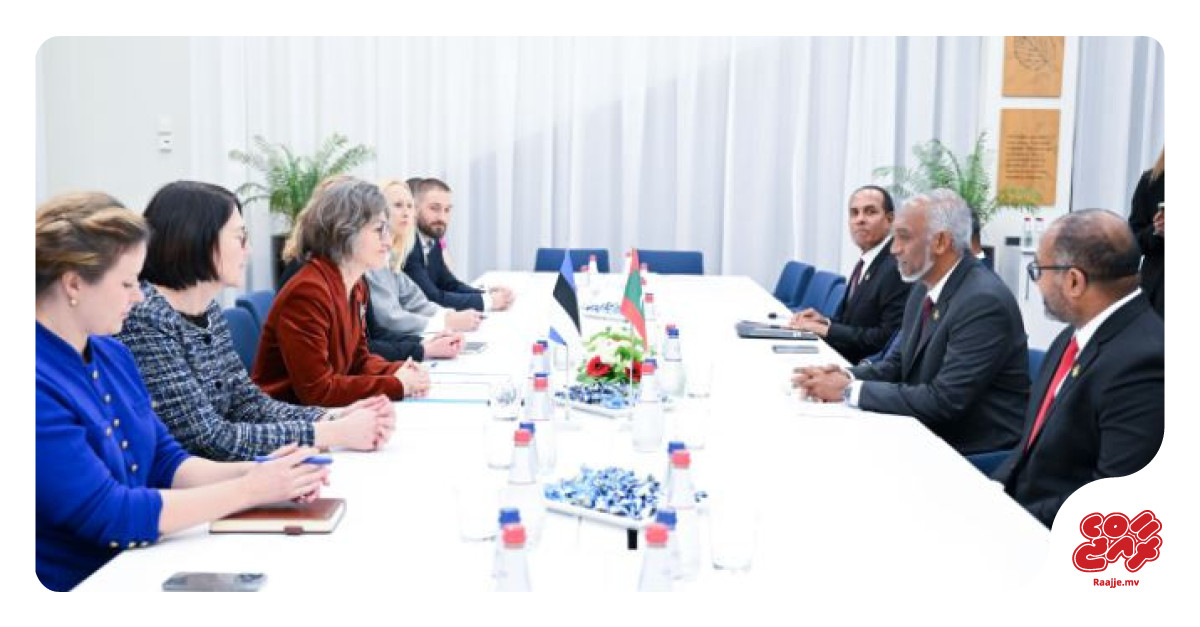 Over MVR 1.3m spent on Pres. Muizzu's Estonia trip