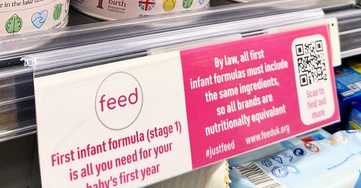 Iceland Foods Rolls Out Information Label For Baby Formula