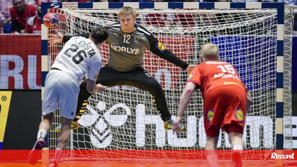 Dinamarca-Portugal, 40-27: heróis batem no muro - Andebol