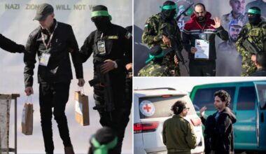 Israel hostages Keith Siegel, Yarden Bibas, Ofer Kalderon freed from Hamas captivity