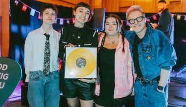 Adwaith named Welsh music's most influential artist