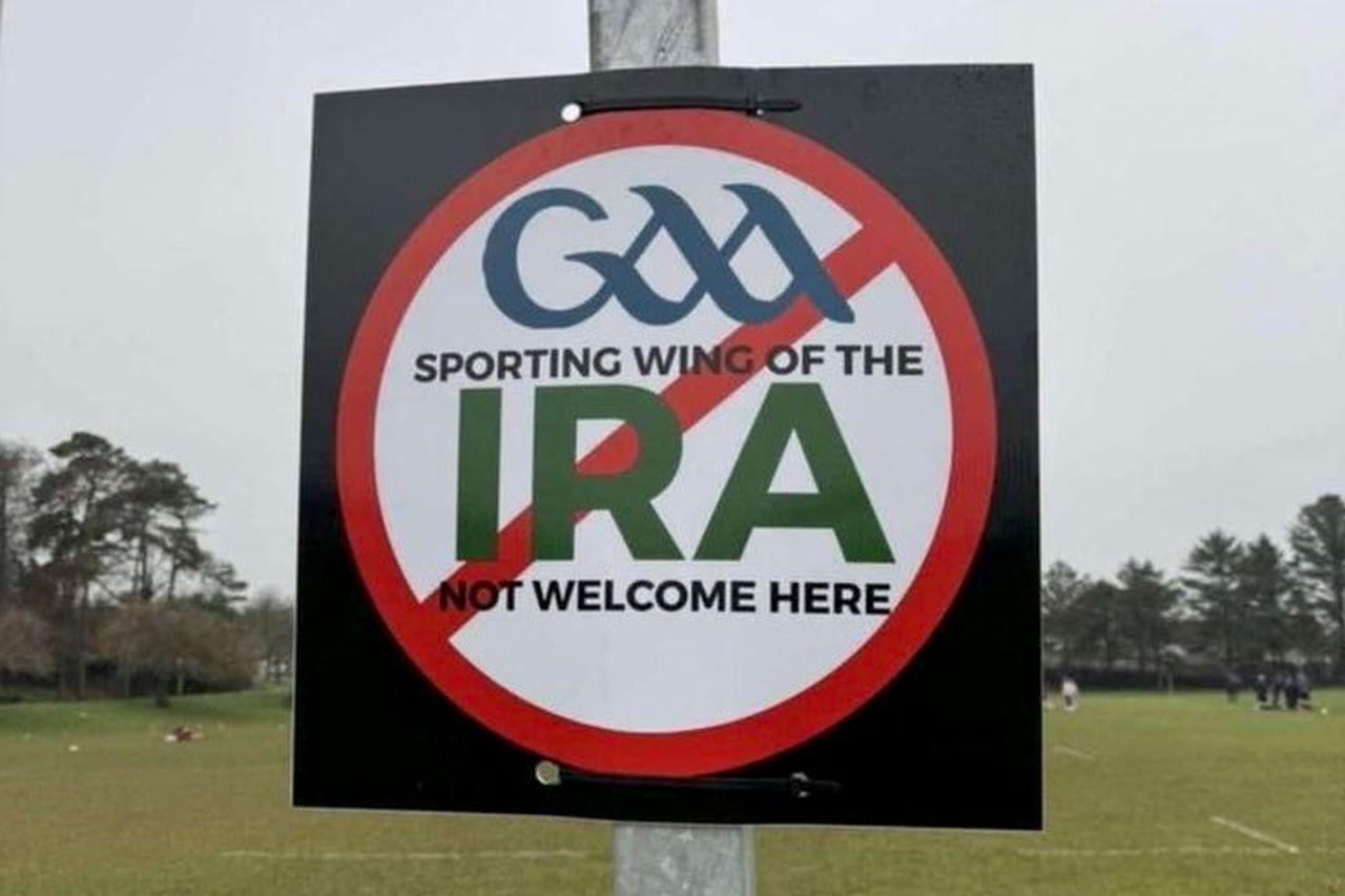 Disgraceful signs in Randalstown