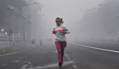 Wegen Feinstaub und Smog: Auf Joggen und Sport draußen bei dem Wetter aktuell besser verzichten