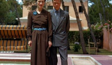 The Duke and Duchess of Windsor in Portugal, 1940. Photo by Thomas D. McAvoy.