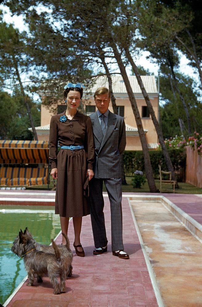 The Duke and Duchess of Windsor in Portugal, 1940. Photo by Thomas D. McAvoy.