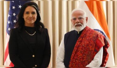 PM Modi Meets US Intel Chief Tulsi Gabbard, To Hold Presser With Trump After Talks