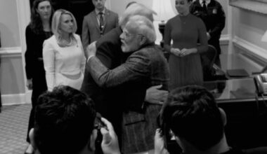 President Trump Hugs PM Modi, Says "We Missed You A Lot"