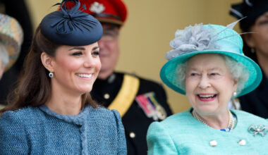 The Story Behind Kate Middleton's Altered Photo Of Queen Elizabeth