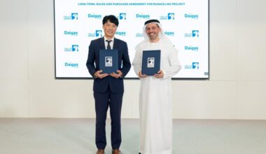 ADNOC signs 15-year sales and purchase agreement with Osaka Gas for Ruwais LNG project