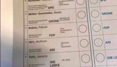 What do you expect the elections in Germany to look like today?