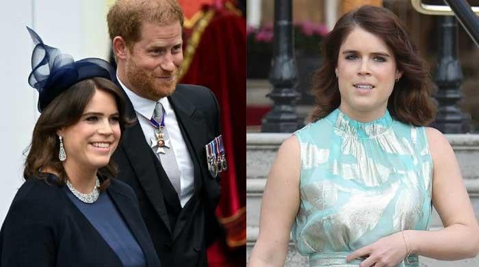 Princess Eugenie emerges as Prince Harry makes speech at Invictus Games