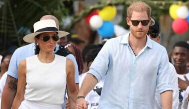 Prince Harry, Meghan Markle make first statement after royal surprise