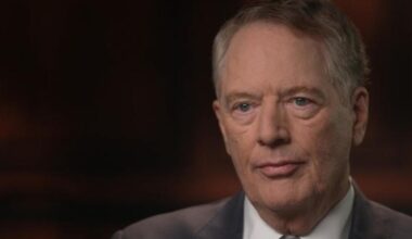 Trump’s former trade chief on how tariffs affect the economy, why he says the U.S. needs them