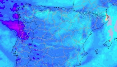 frío, nieve y lluvia en estas zonas
