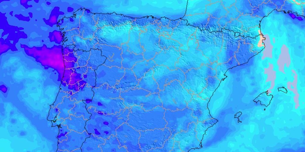 frío, nieve y lluvia en estas zonas