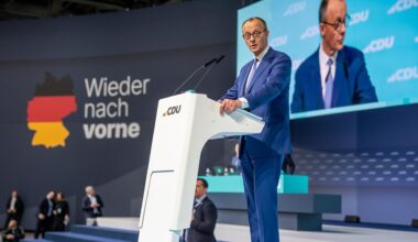 CDU-Parteitag: Zwischen Wahlkampfstimmung und Protesten