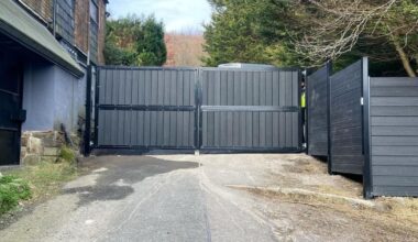 Family who put up gates that 'cut off' community say they had 'no choice'