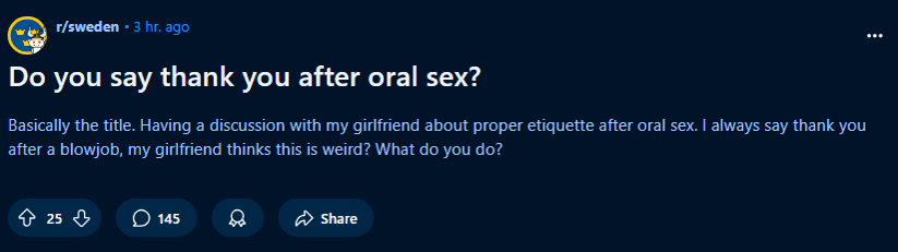 My country is... special