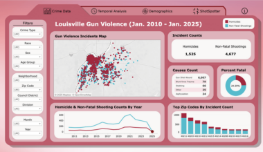 [OC] Visualizing gun violence in my city (Link in comments).