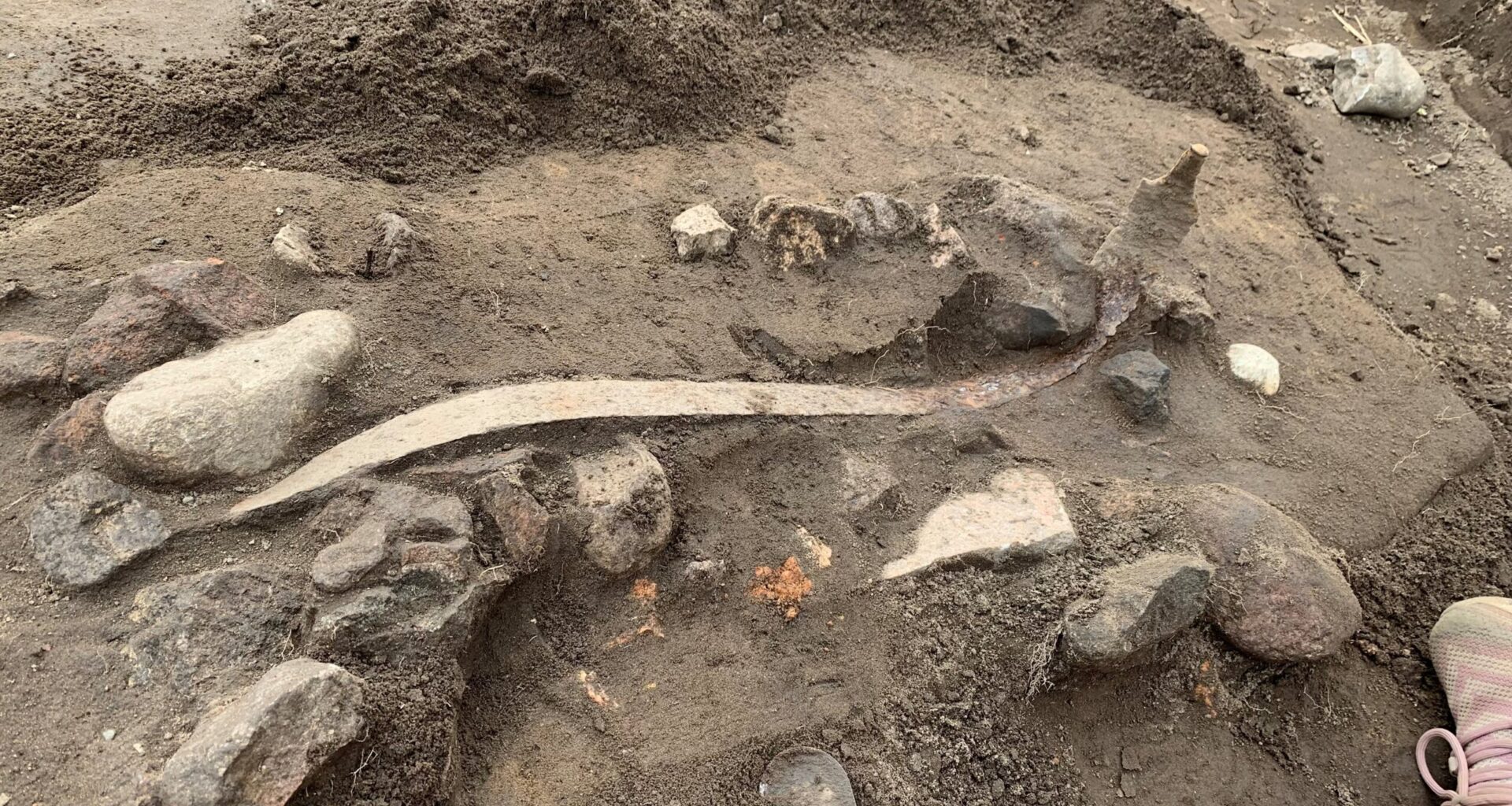 Spectacular Iron Age Weapon Sacrifice Unearthed in Denmark—Including a Rare Roman Helmet