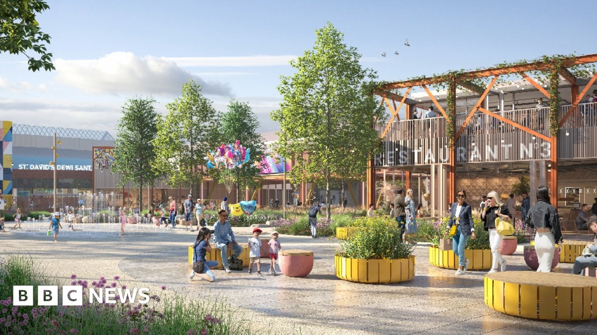 Cardiff: City's derelict Debenhams to become a park