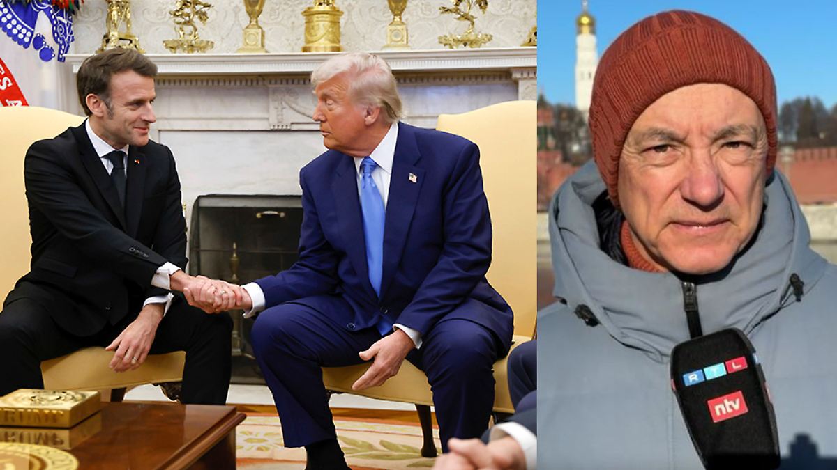 Waffenstillstand in Ukraine?: Moskau reagiert auf Trump-Macron-Plan mit "klarem Nein"