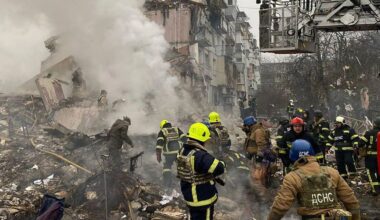 Nato fighter jets scrambled as Putin unleashes huge missile and drone blitz on Ukraine - killing at least six people