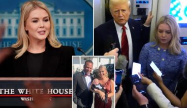 Trump's White House press secretary Karoline Leavitt began juggling job duties, and motherhood, just days after giving birth