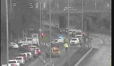 Sydenham Bypass closed both ways - Incident