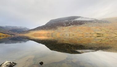 Stunning Llyn Ogwen at the foot of Snowdonia
