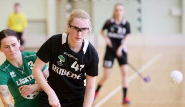 Latvijas Florbola savienība » LV » 2024/2025 » Jaunumi » Kocēnu "Rubenei" septītā "sausā" uzvara