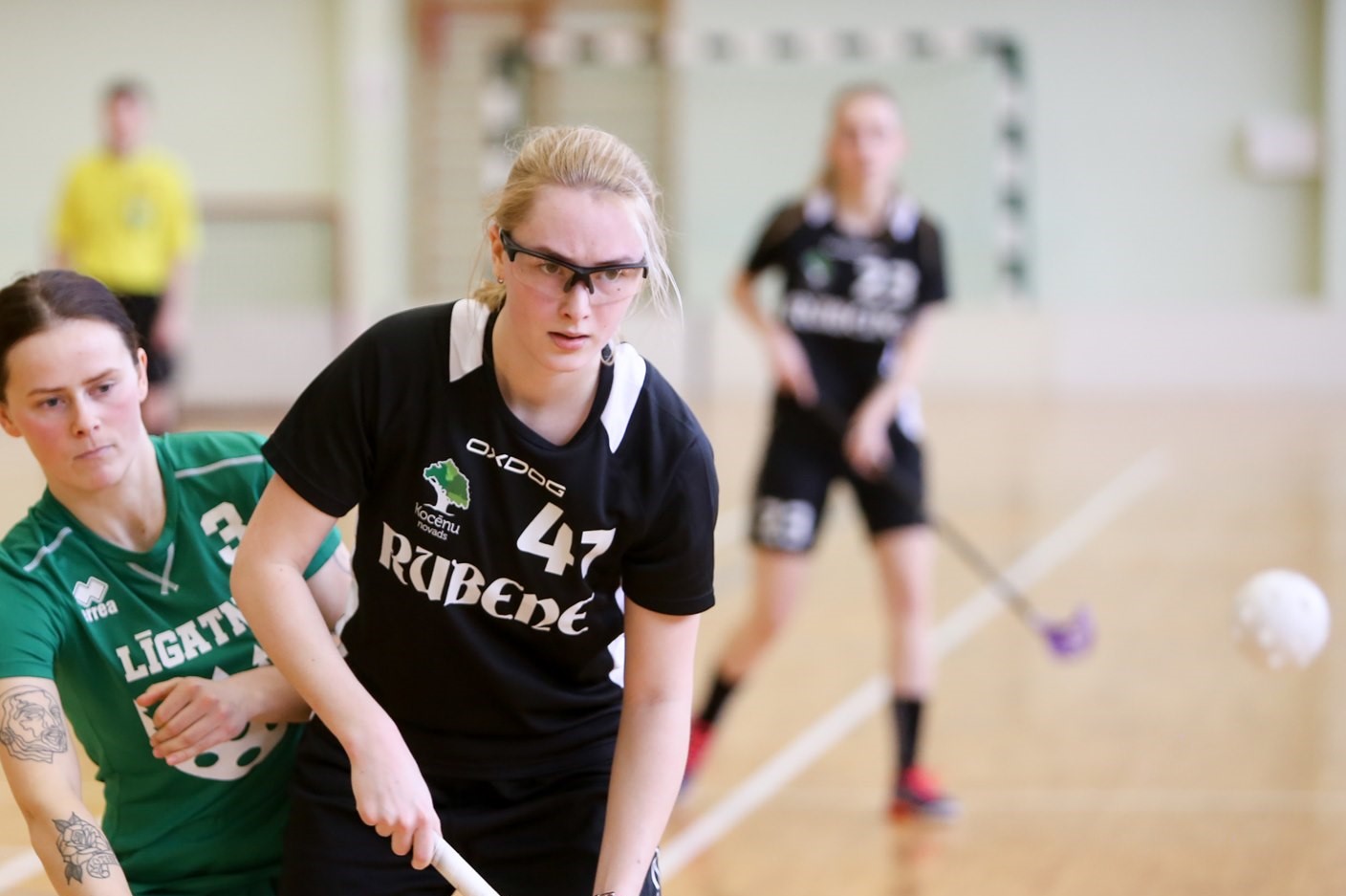 Latvijas Florbola savienība » LV » 2024/2025 » Jaunumi » Kocēnu "Rubenei" septītā "sausā" uzvara