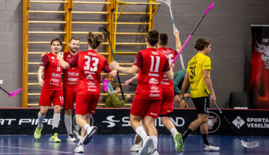 Latvijas Florbola savienība » LV » 2024/2025 » Jaunumi » Birstiņa "bullītis" nodrošina "Valmieras" uzvaru pār "Rubeni"